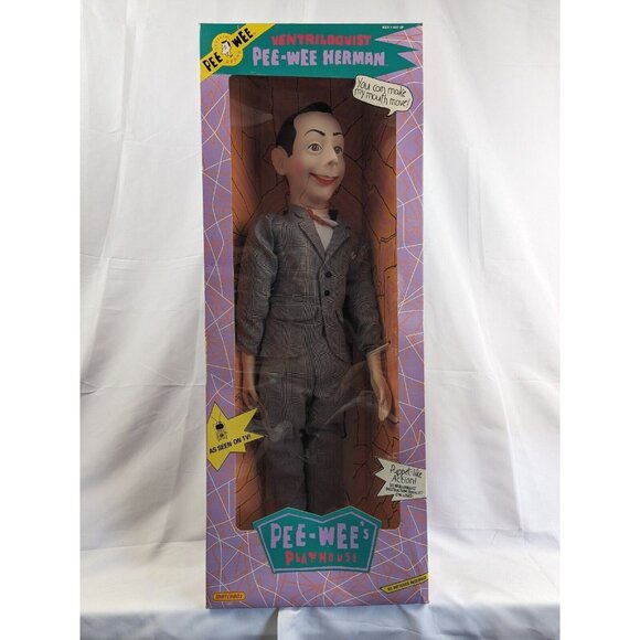 1989 Ventriloquist Pee-Wee Herman Playhouse Doll 26
